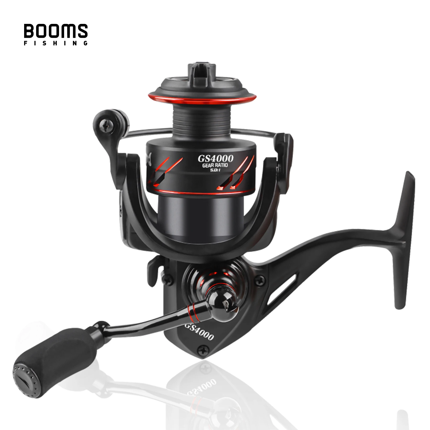 Booms Fishing Spinning Reel 2000-5000 for Fishing Carp Pescaria Baitcasting Reels in Sea Saltwater Equipment Tackle Accessories