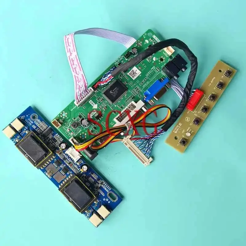 

For M220Z1 MT220WW01 Laptop LCD Monitor Screen Controller Board DIY Kit 1680*1050 LVDS 30-Pin 4CCFL HDMI-Compatible VGA DVI 22"