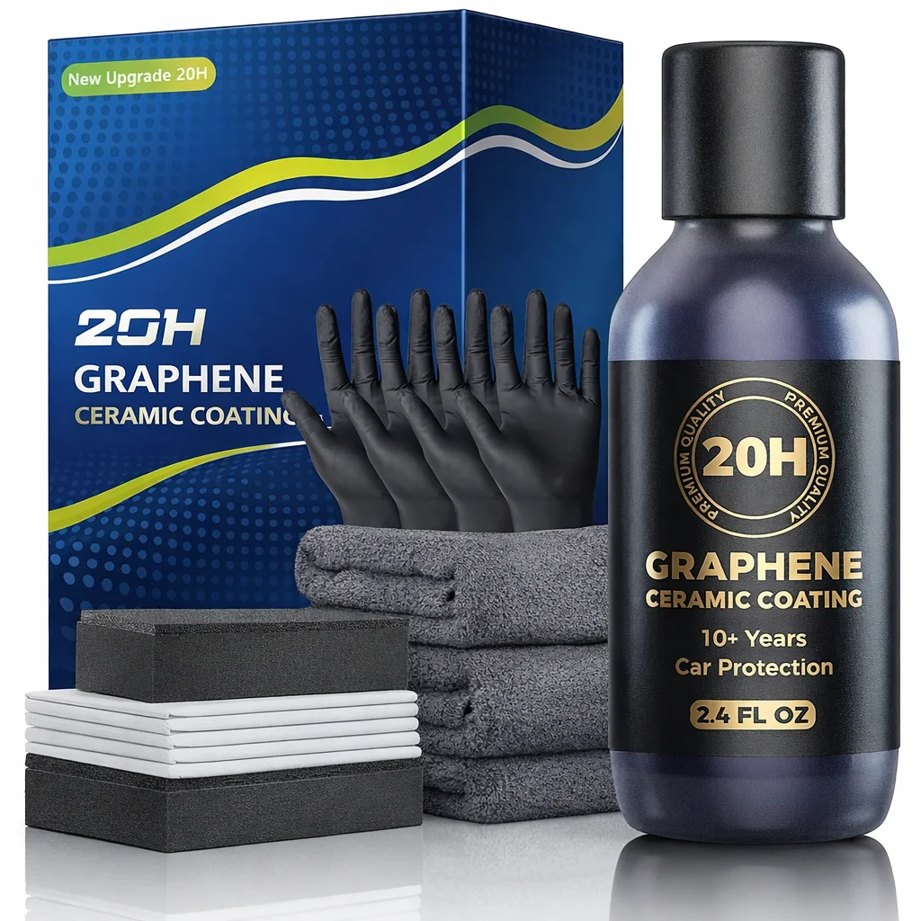 

20HGraphene (70ml)Ceramic Coating for Cars Advanced Nano Ceramic Paint Protection,High Gloss& Extreme Hydrophobic Shield,Long La