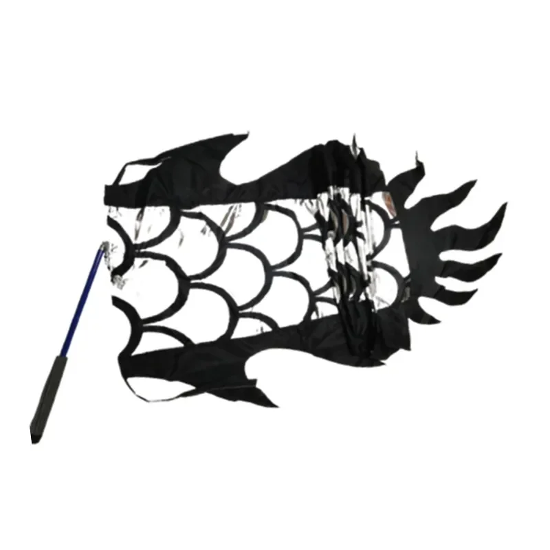 Customized Dual-use Chinese Dance Dragon Tail Body Accessories For Connecting To Rod Or Dragon Head ( Not Include Heads Rod)