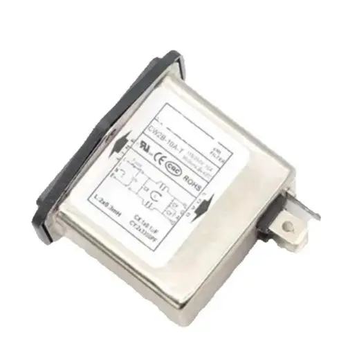 IEC Socket Type Power Filter CW2C-3A-T,CW2B-6A-T,CW2B-10A-T,CW2C-6A-T,CW2B-3A-T,CW2C-10A-T With Light Safety Switch