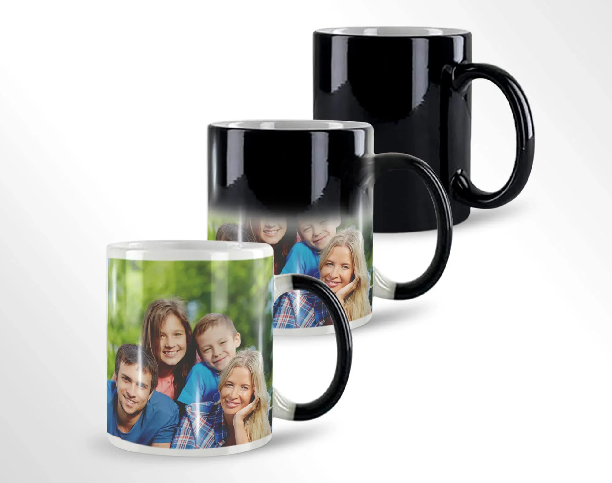 Heat changing coffee mug custom photo Color changing mug DIY pictures tea cup