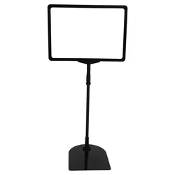 Tag Rotating Display Stand Supermarket Price Label Fruit Sign Holder Mini Floor Office