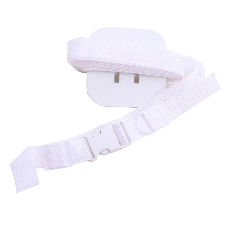 แม่เด็กสายรัดเตียงสำหรับเด็กวัยหัดเดินสายรัดสำหรับเตียงเด็กทารก Crib Sleeper Anti Moving FIXED เข็มขัดโซ่