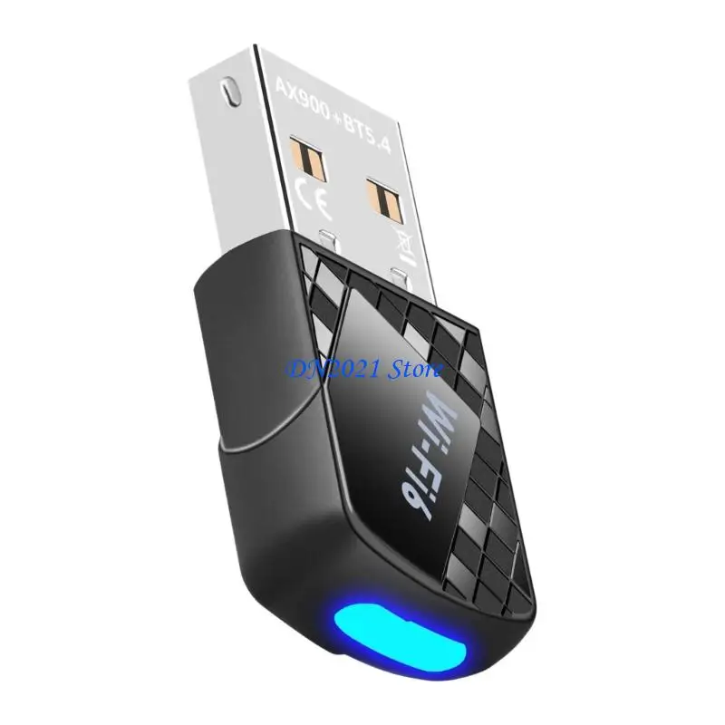 

F3KE Bluetooth-compatible 5.4 AX900 WiFi 6 USB WiFi Adapter Wireless Networking Card 2.4G/5GHz Dongle Adapter for PC Laptop