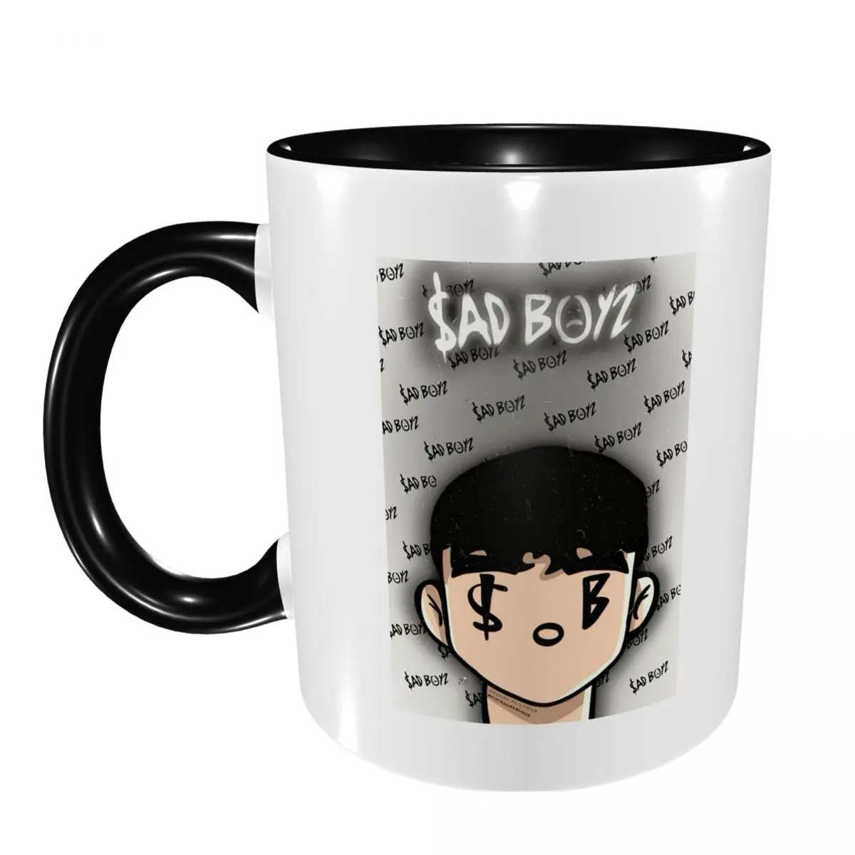 Junior H Sad Boyz Corridos Tumbados Mexico Mug Funny Ceramic Coffee Cups Tea Mugs Milk Cup Drinkware Gifts for Woman Man
