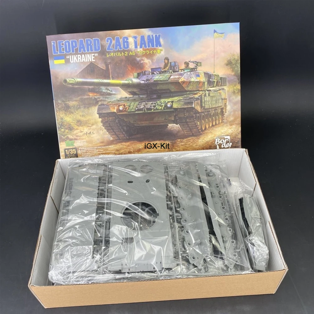 Model Kit Ukraine - Border BT-031 1:35 Scale Leopard 2A6