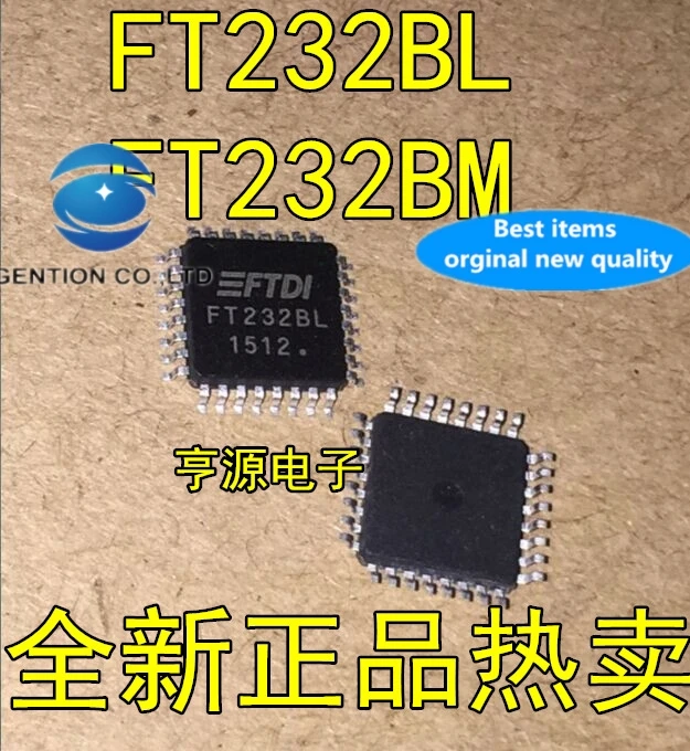 

5 шт. FT232BL FT232BM FT232 LQFP32 чип последовательного интерфейса USB в наличии 100% новый и оригинальный