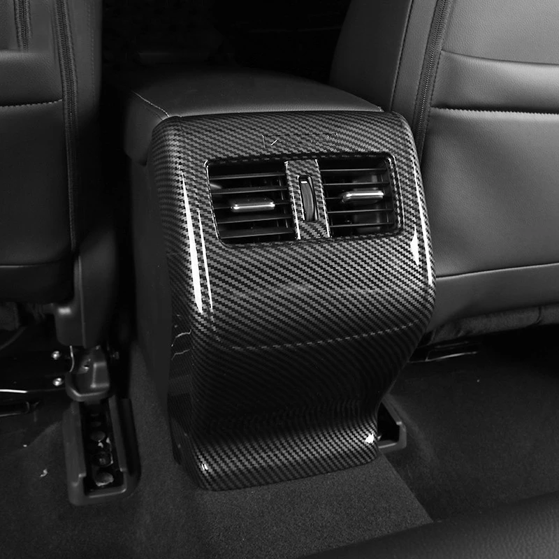 ABS Car Rear Armrest Box Air Conditioning Outlet Vent Cover Sticker For Honda Accord 10th X 2018 2019 2020 2021 2022 Accessories - view 4