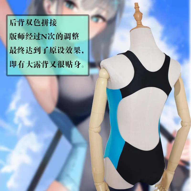 Game Blue Archive Bunny Girl Asuma Toki Cosplay swimming suits Costume Sexy Uniform Women Outfits for Halloween party