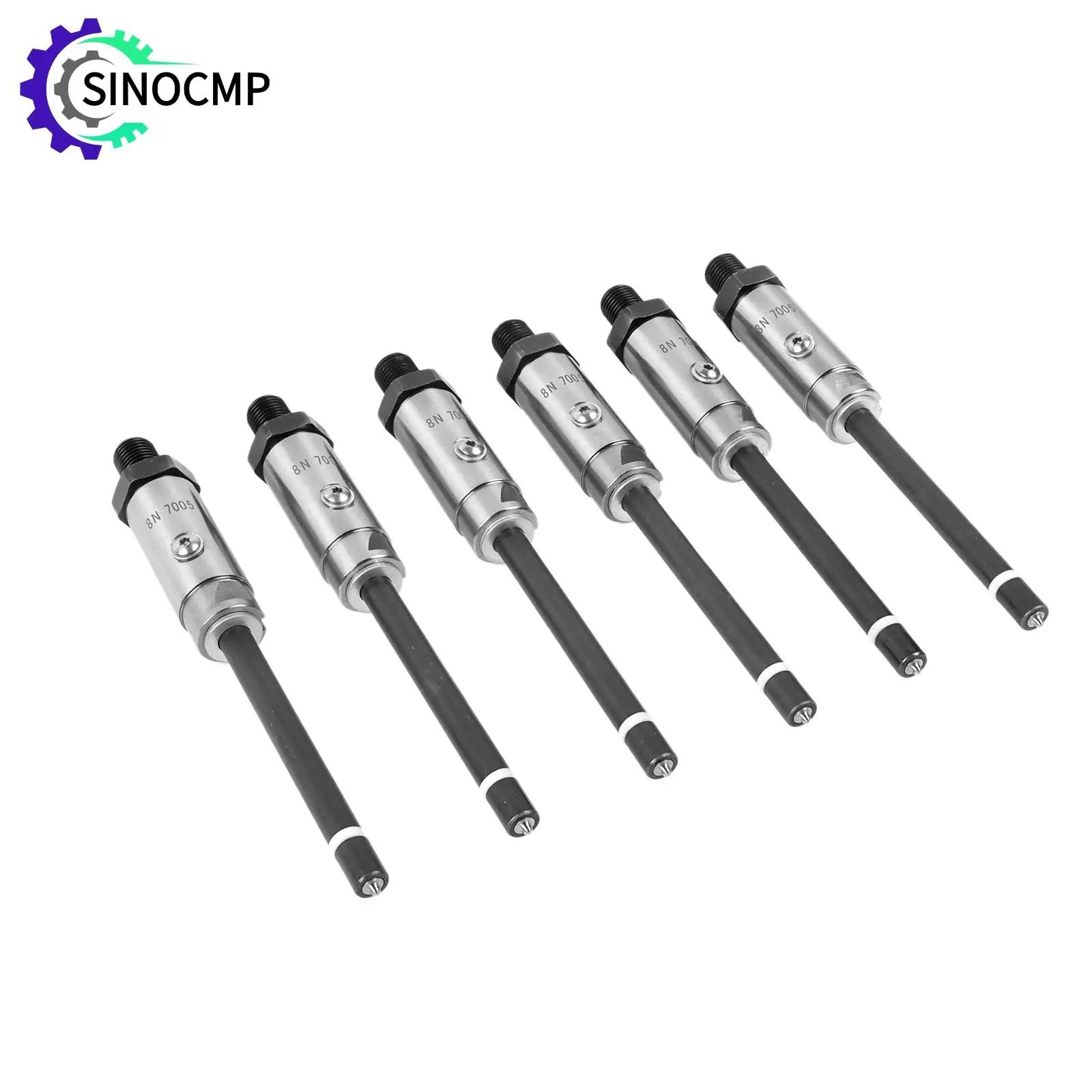 

6pcs Fuel Injector Pencil Nozzle 8N-7005 8N7005 OR3418 For CAT Caterpillar 3304 3304B 3306 3306B 3406C Engine Injectors Nozzle