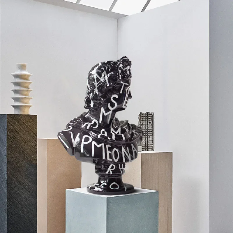 

Экономичная Изысканная Простая Скандинавская Декоративная Скульптура Давида, Аксессуары для Декора Гостиной, Скульптура из Смолы, Домашний Декор для Интерьера