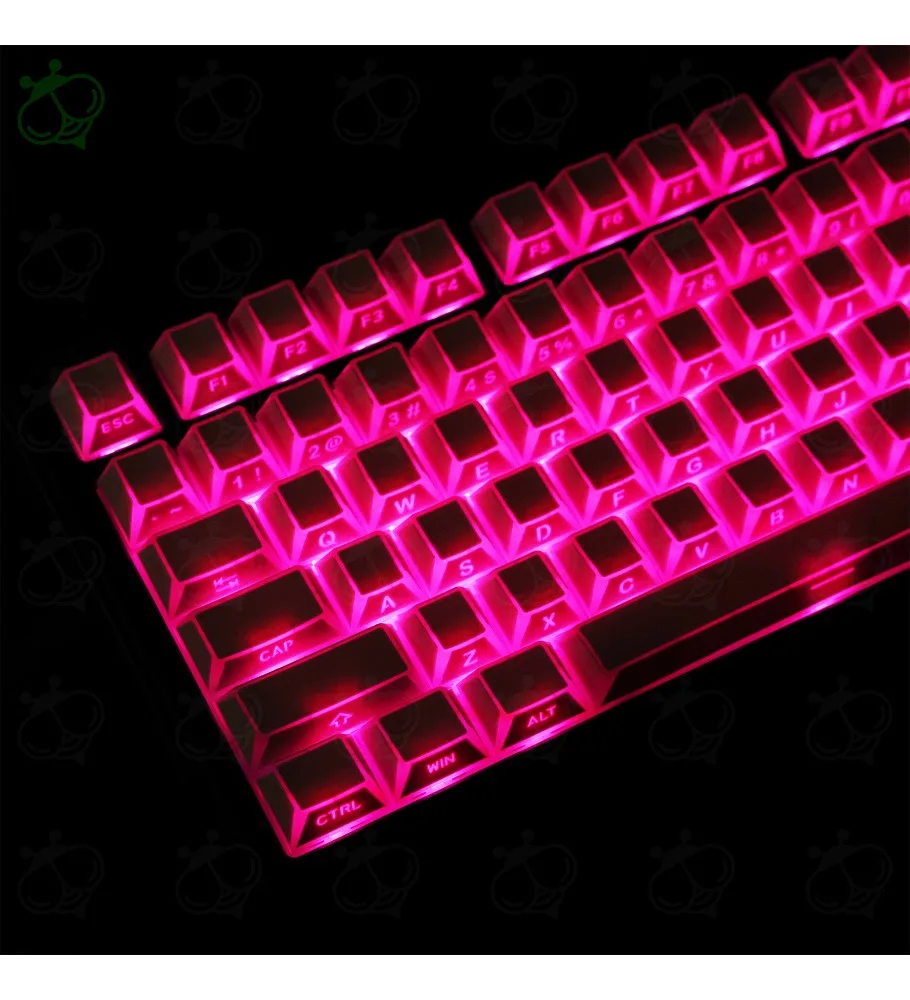 Light and shadow 4.0 side engraved keycap folding original angular light transmission PBT two-color injection /87/98/108 key
