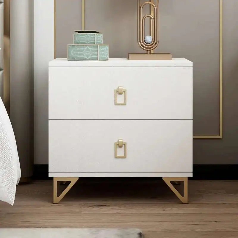 

Nordic Black Nightstand Drawers Storage Multifunction Aesthetic Nightstand Pretty Minimalist Table De Chevet Bedroom Furniture