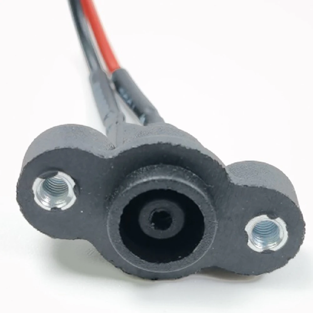 Para ninebot es1 es2 es3 es4 controlador de scooter elétrico porta de carregamento cabo de alimentação porta de carregamento de bateria embutida rica