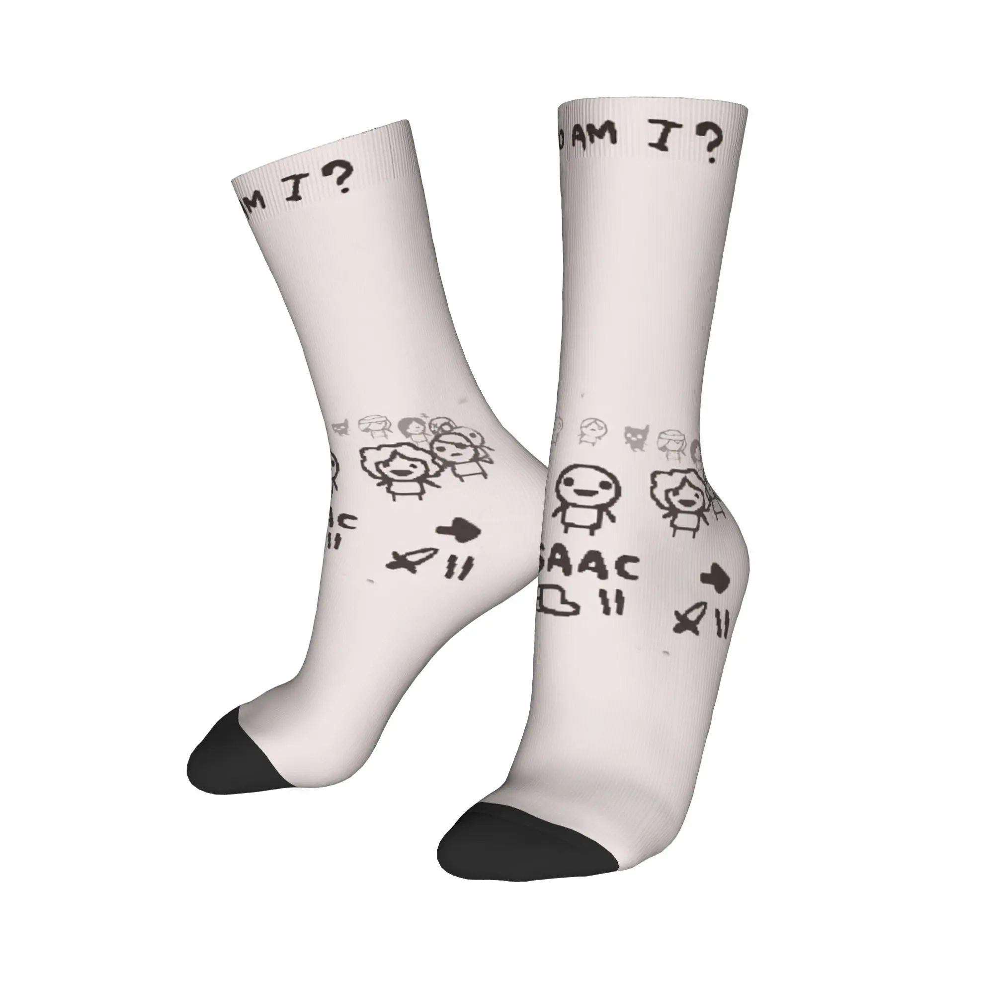 De binding van Isaac kousen heren sokken kwaliteit retro sokken herfst hardlopen sport antislip grafische sokken verjaardagscadeau