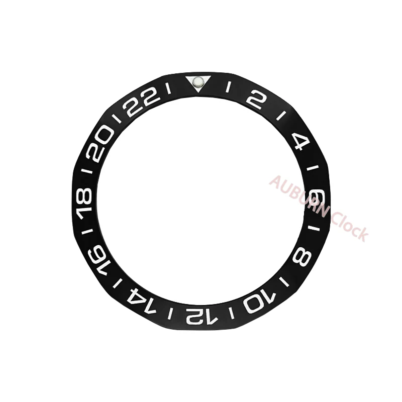 Way201f way201t moldura 41.5mm moldura inclinada para tag heuer anel de escala aquaracer anel de escala way201f/t liga 43mm moldura digital masculina