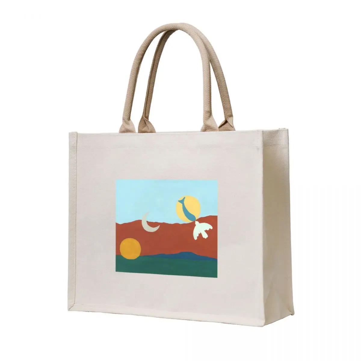 

when the moon rises Tote Bag bags luxury women tote bags aesthetic tote bag men's