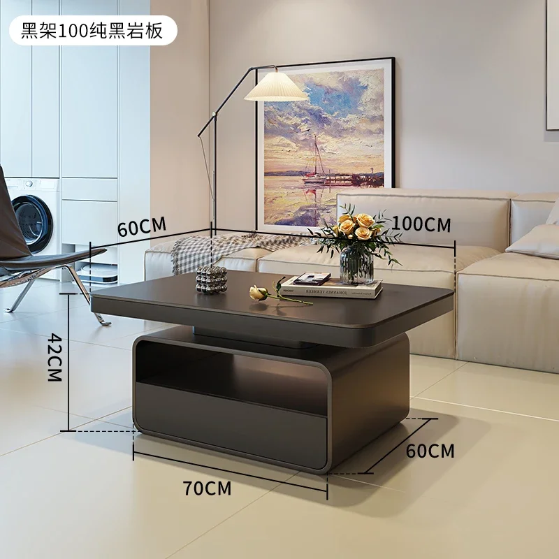 Modern Simple Coffee Table Living Room Luxury Rectangle Minimalist Coffee Table Unique Design Muebles Para El Hogar Furnitures