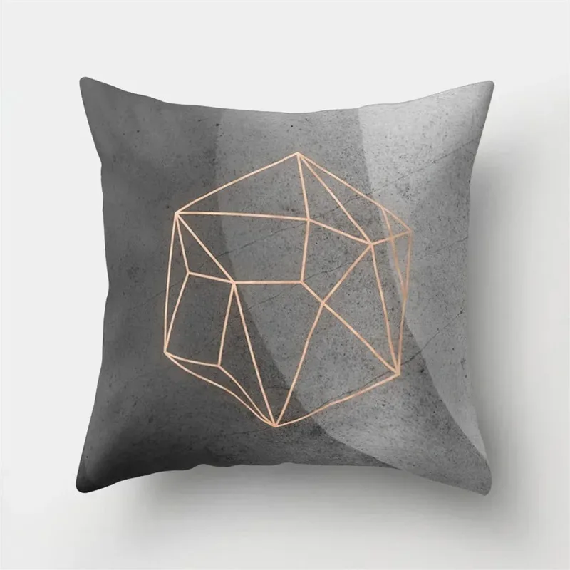 Simple Geometric Decorative Pillowcase Car Ornaments Living Room Office Home Pillowcase