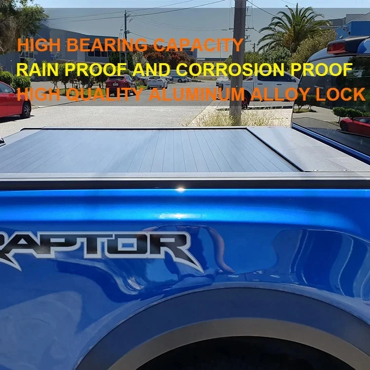 Waterproof Retractable Roller Lid Tonneau Cover for Isuzu D Max 2022 for Pickup Truck