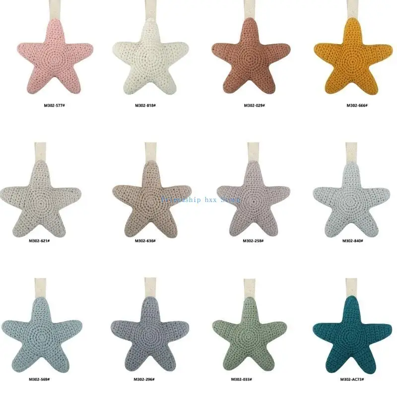 

F1CB Portable Star-Shape Baby Pacifier Holder Star-Shape Baby Pacifier Hanging Decor-