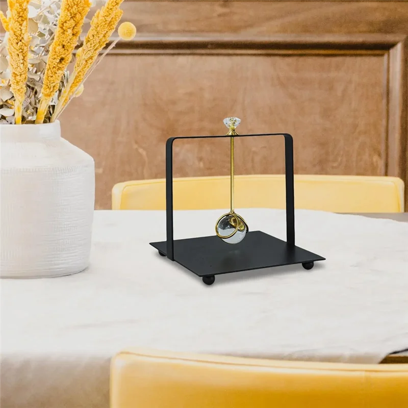 ABSE-Napkin Holder Rack Organizer Tabletop Organization Metal Napkin Dispenser Tray For Cafe Dining Table Party Gold