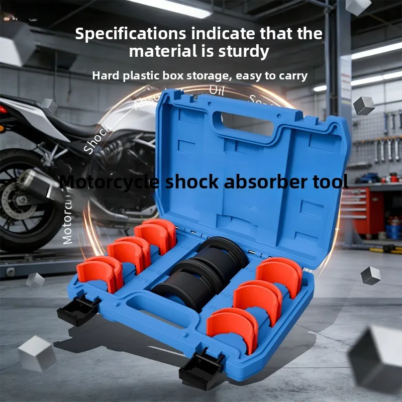 Motorcycle Shock Absorber Oil Seal Installation Tool, Front Fork Seal Driven Oil Seal Replacement and Removal Tool, Puller