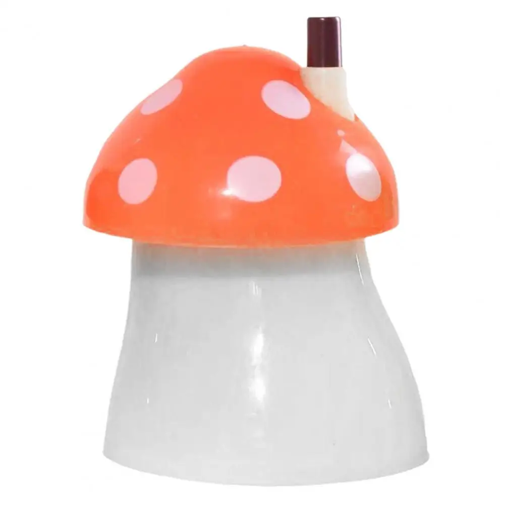 Cute Automatic Toothpick Box Large Capacity Press Type Decorative Lovely Mushroom Shaped Toothpick Holder for Home Living Room