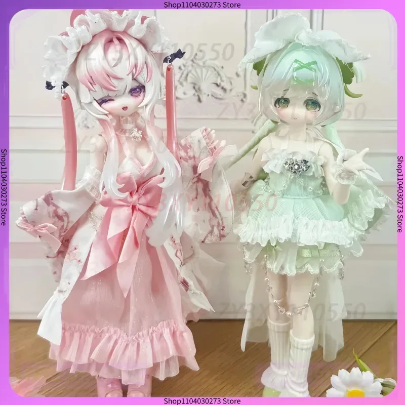 

Come4free Minty 1/8 Bjd The Fortune-Telling Sign Is Auspicious Series Action Movable Joint Kawaii Collectible Figurine ornament