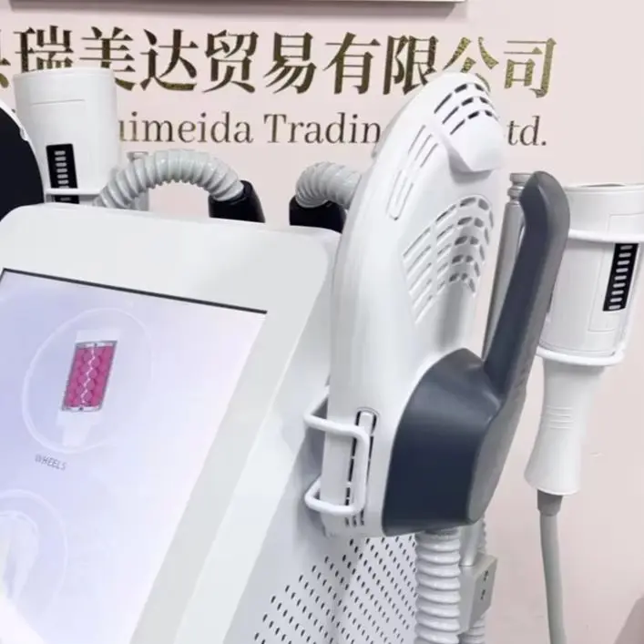 Myoslim 360° Infrared Vacuum Roller Beauty Machine EMS Rolling Device For Lymphatic Massage Cellulite Removal Body Slimming