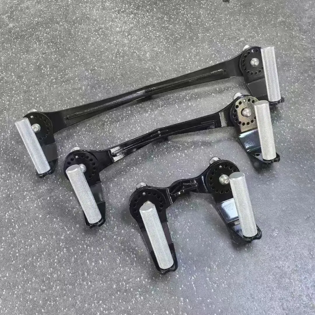 High handle adjustable pull back handle 3-piece chest clip back sports rowing gantry fitness accessories