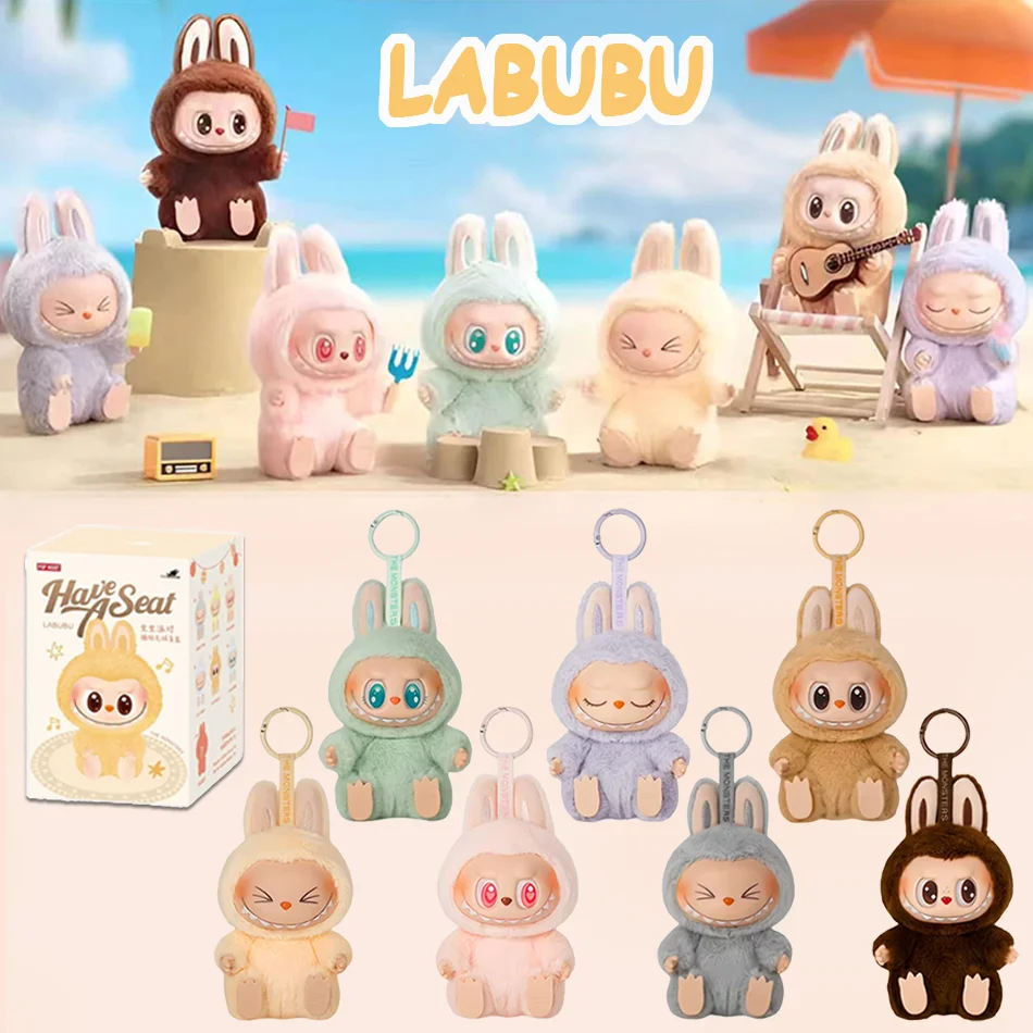 

Anime Figure Labubu Have A Seat Series Mystery Box Vinyl Doll Model Toy Cute Monster Replica Blind Box Toy Kids Christmas Gift