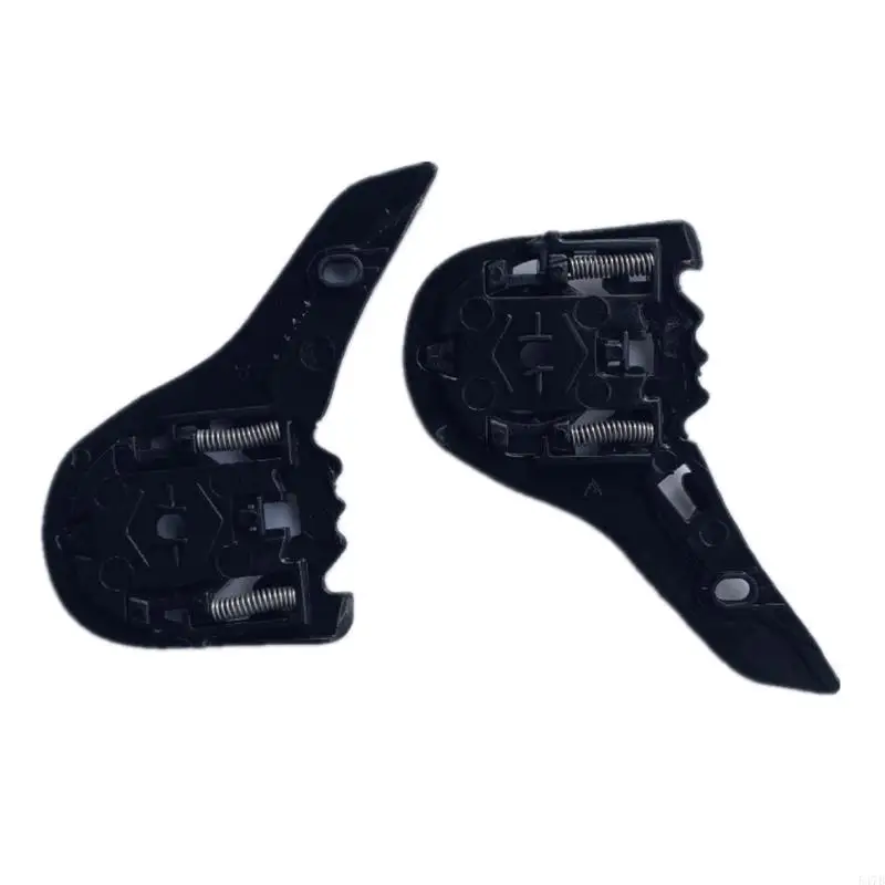 547b 1 Paar Helm Visors Schild Zahnradbasisschild -Objektivhalter für FF358 396 385