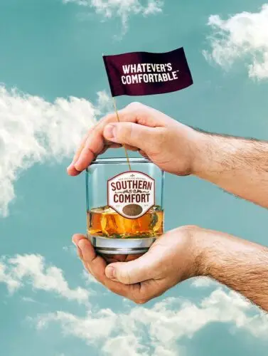 Southern Comfort, Placa/letrero metálico retro, Pub, Bar, Man Cave