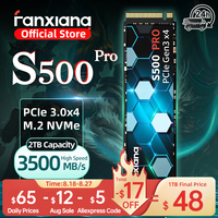 Fanxiang S500 Pro M.2 SSD Hard Disk 1TB 2TB 3500MB/s NVMe M2 SSD 512GB PCIe 3.0 Internal Solid State Drive For Laptop Desktop PC