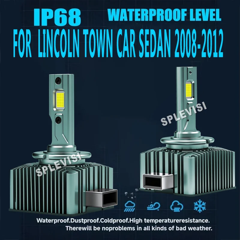 

Anti-Vibration 50000H Long-Lasting 85140 Led Auto Headlight Lamp 66144 66140 For Lincoln Town Car Sedan 2008 2009 2010 2011 2012