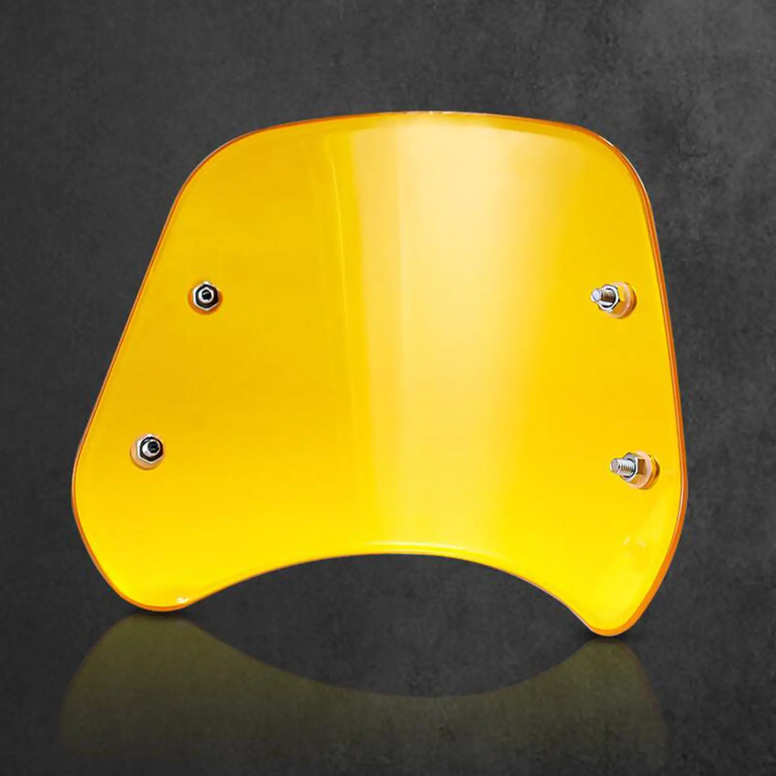 

Universal Motorcycle Windshield Motorcycle Wind Deflector Protector Spare Parts Easy Installation Assembly Motorcycle Windscreen