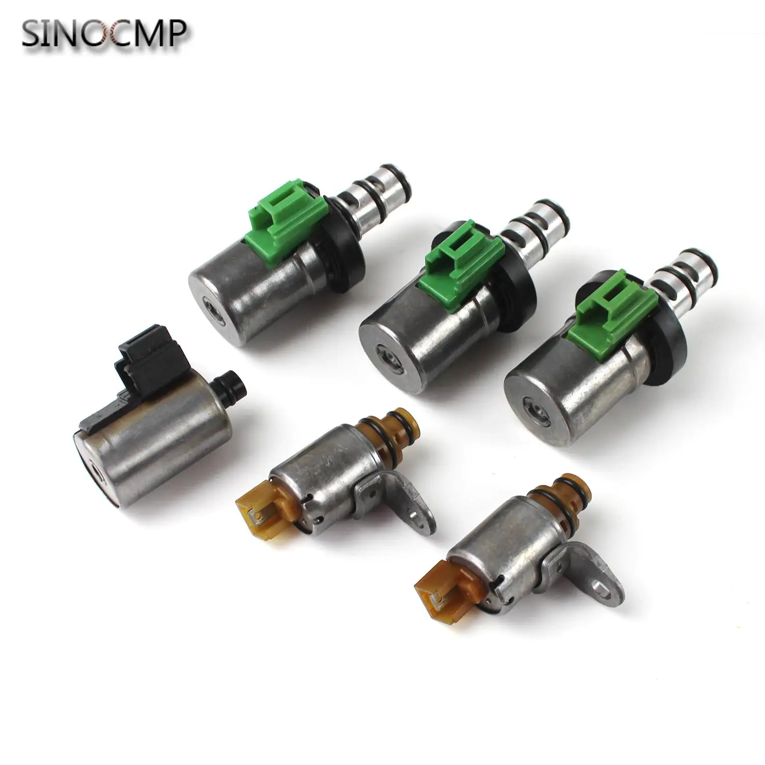 

6 pcs 4F27E Transmission Solenoid Kit Shift EPC PWM Solenoid 48420K-R FN4A-EL For Mazda 2 3 5 6 CX-7 MPV Car Solenoid Valve ﻿