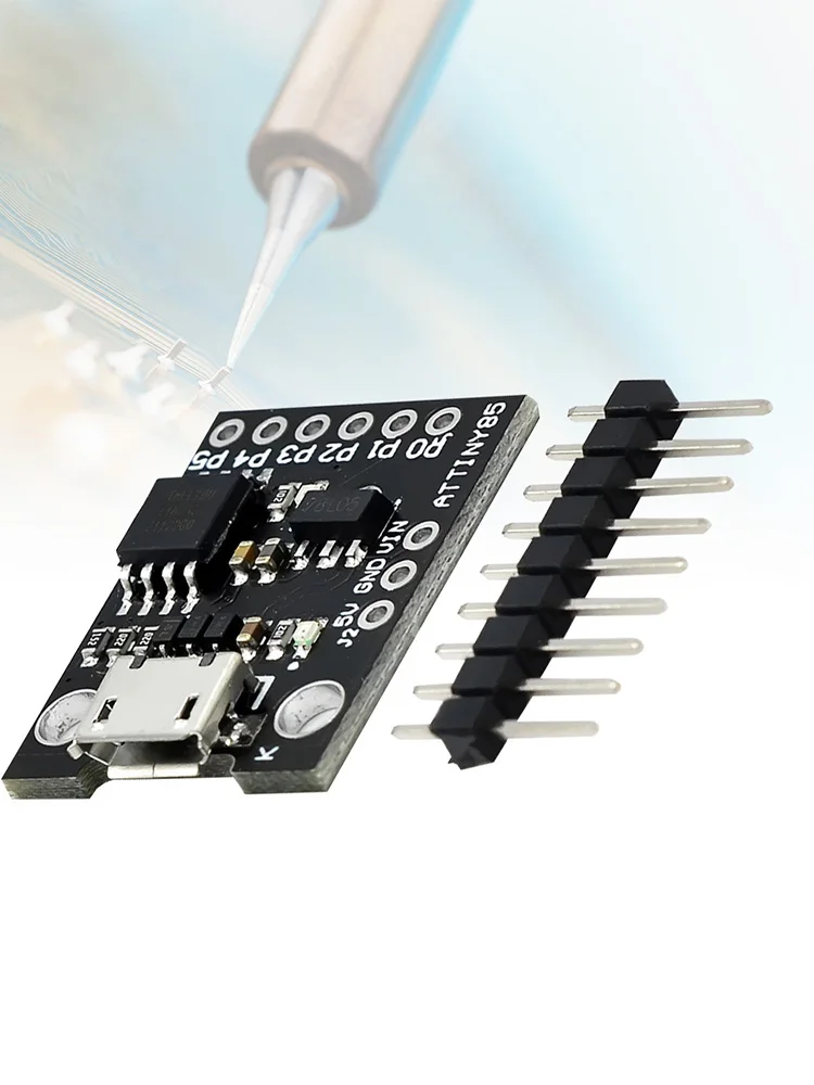 ATTINY85 Digispark Kickstarter Mini ATTINY85 Module USB/DC 5V Micro USB Development Board Mini Module for Arduino IIC I2C USB