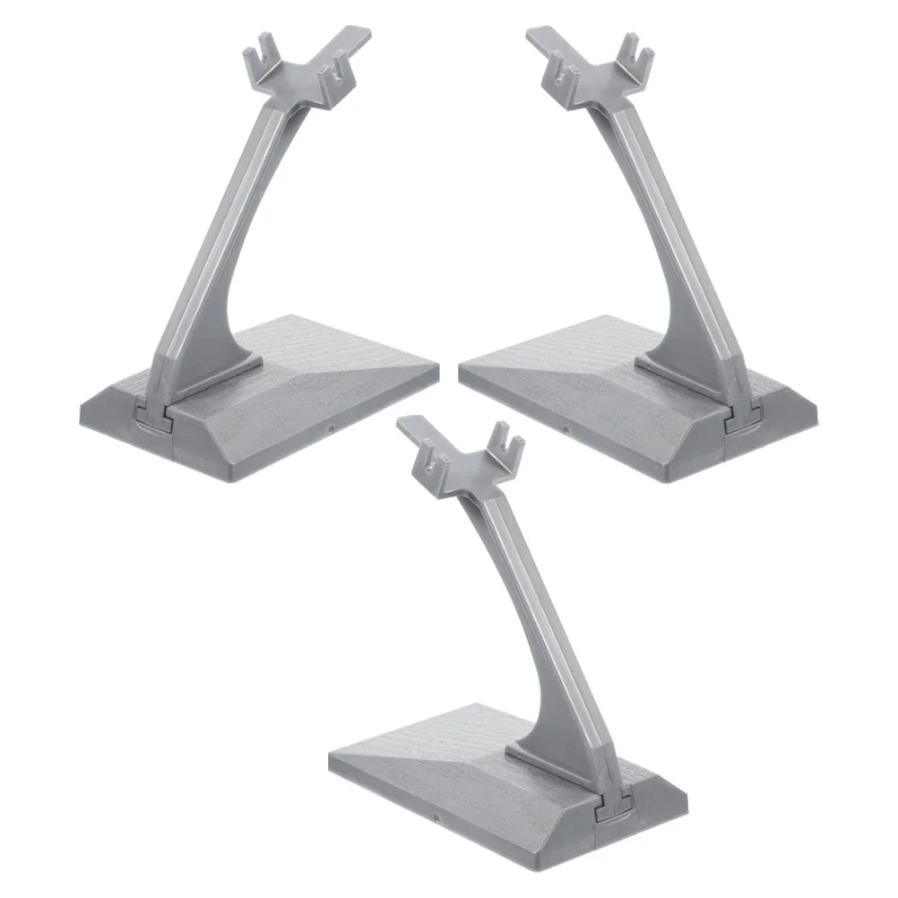 3 Pcs Aircraft Model Stand Plane Display Support Show Rack Shelf Supply for Desk Holder Toy