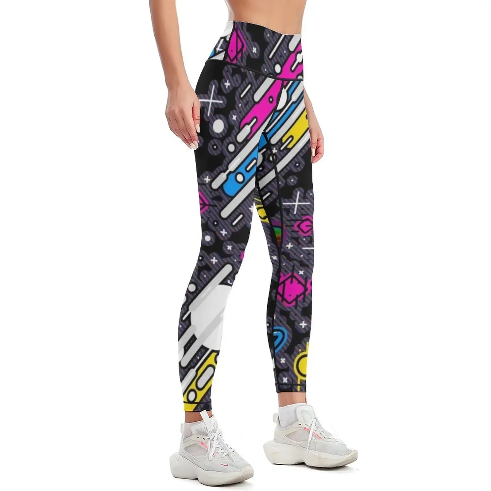 Back to Space Season Leggings Sports pants for Golf wear gym wear legging gym Womens Leggings
