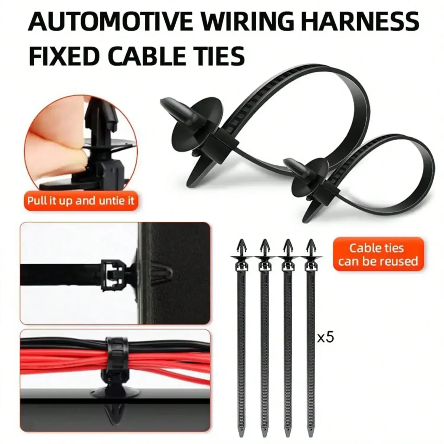 Автомобильные фиксаторы, зажимы для бампера, 655 шт., комплект крепежных штифтов, зажимы для бампера с кабельными стяжками, съемник крепежа, губчатая подушка