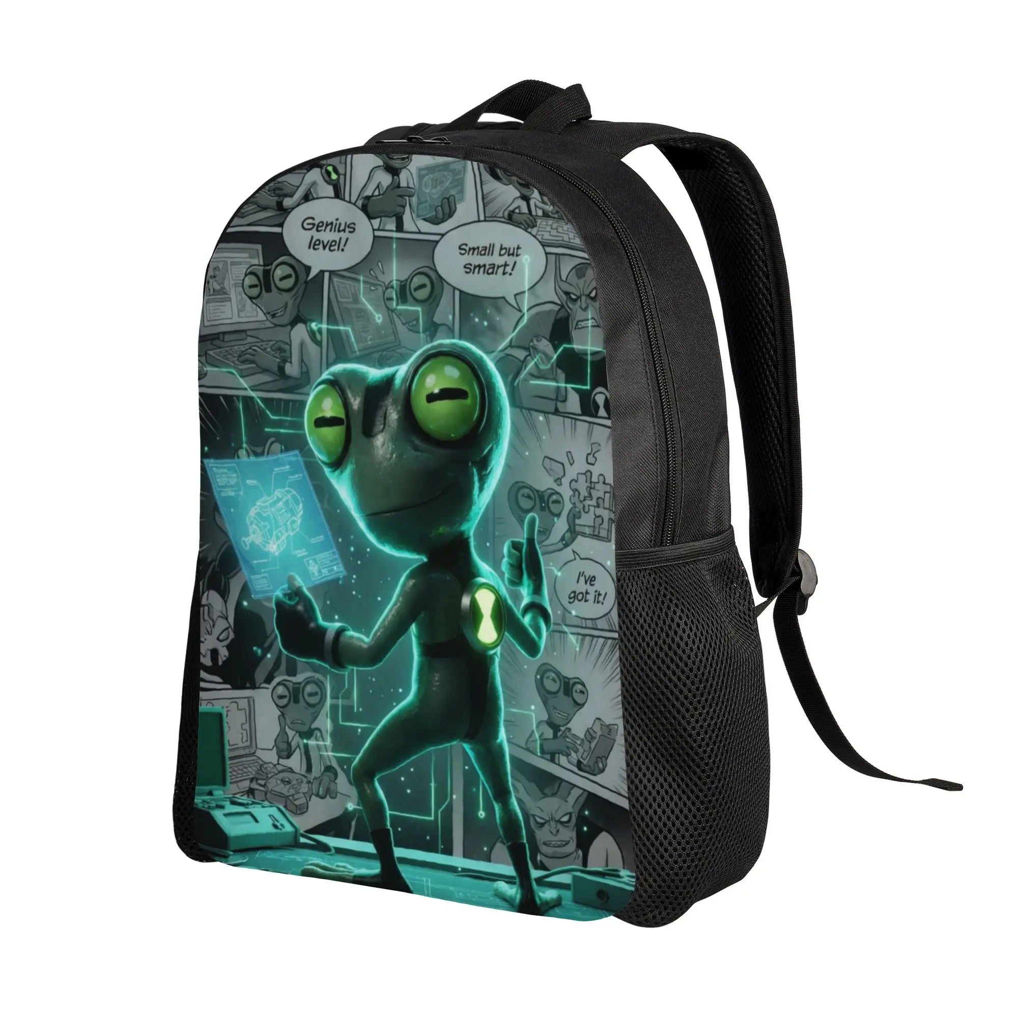 Back to school season Grey Matter Ben10 Smart Alien Knapsack  Couple Lightweight Backpack