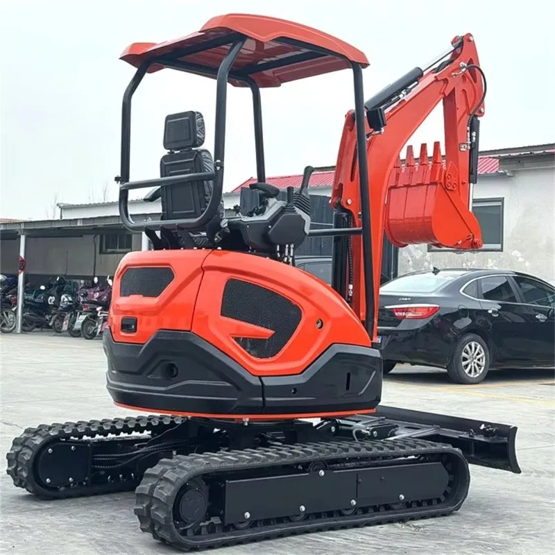 China Manufactory Mini Bagger 1  ，1.5 ，1.8 ，2.5 Ton Micro Digger 2 Ton Crawler Hydraulic Mini Excavator