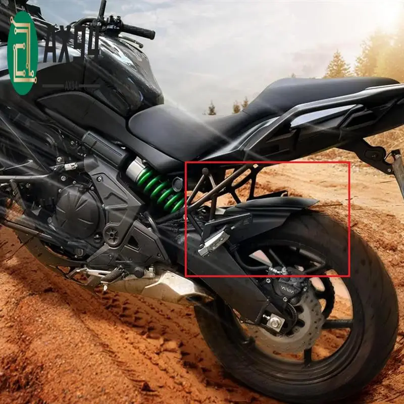 

AX94-Motorcycle Rear Fender Mudguard Splash Guard For Kawasaki Versys 650 KLE650 2007-2024 Accessories