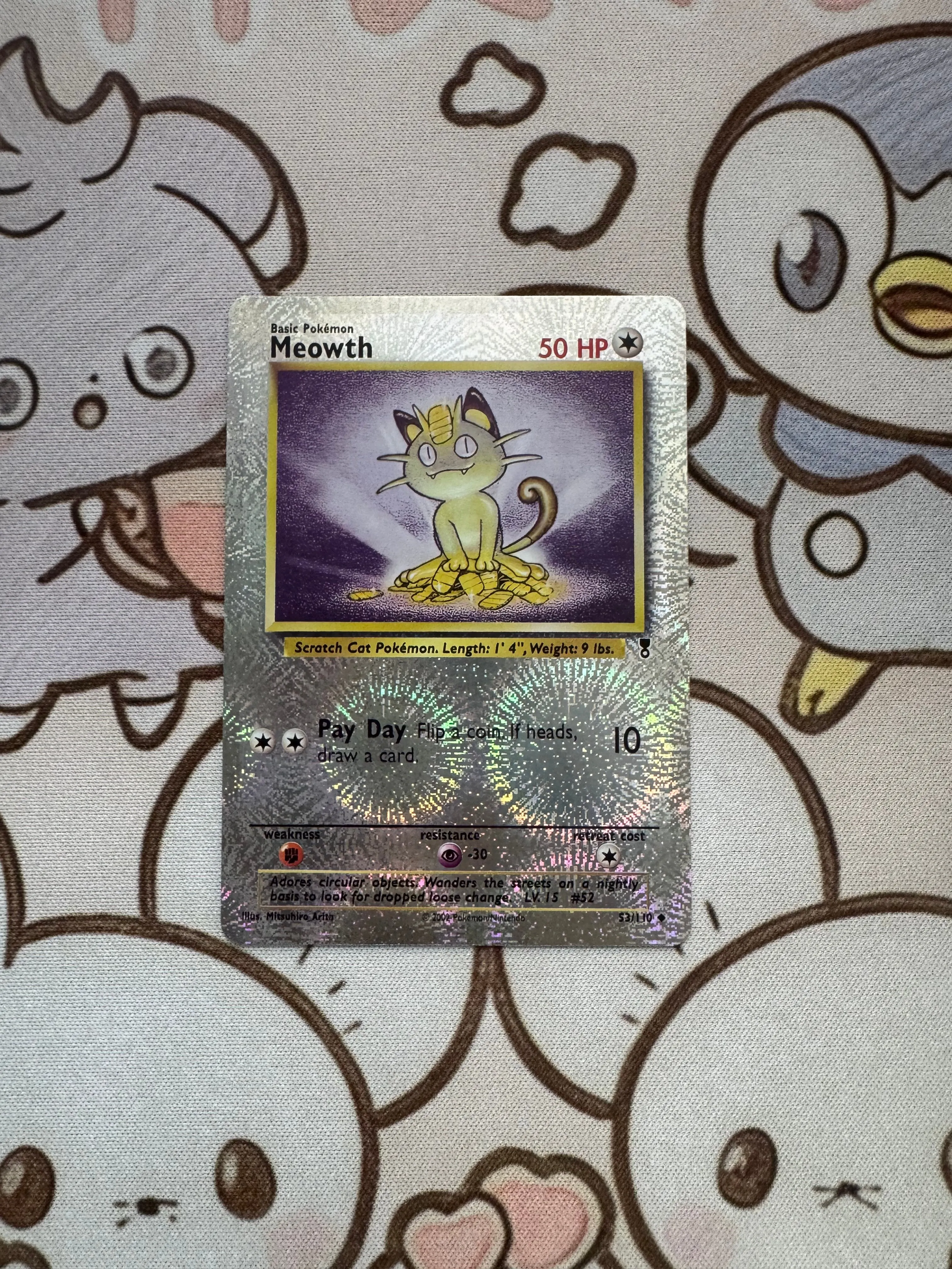 9 sheets/set RetroNostalgicPokémonCards:Venusaur, Rapidash,Magikarp,Dratini,Meowth, Ghastly -DIY Replica Collector'sTrading view 4