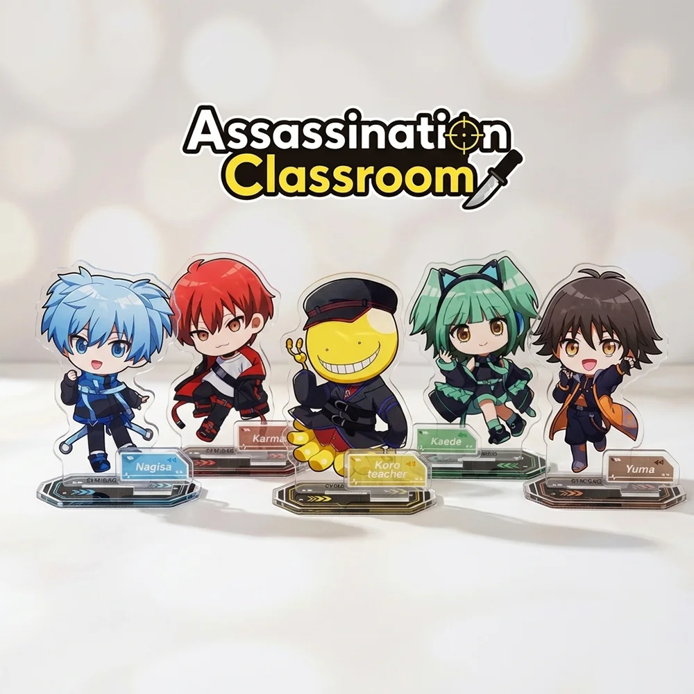 Assassination Classroom Shiota Nagisa Cyber 10CM Double Sided Acrylic Stand Keychain 2026 New Anime Stand Desk Display Decor