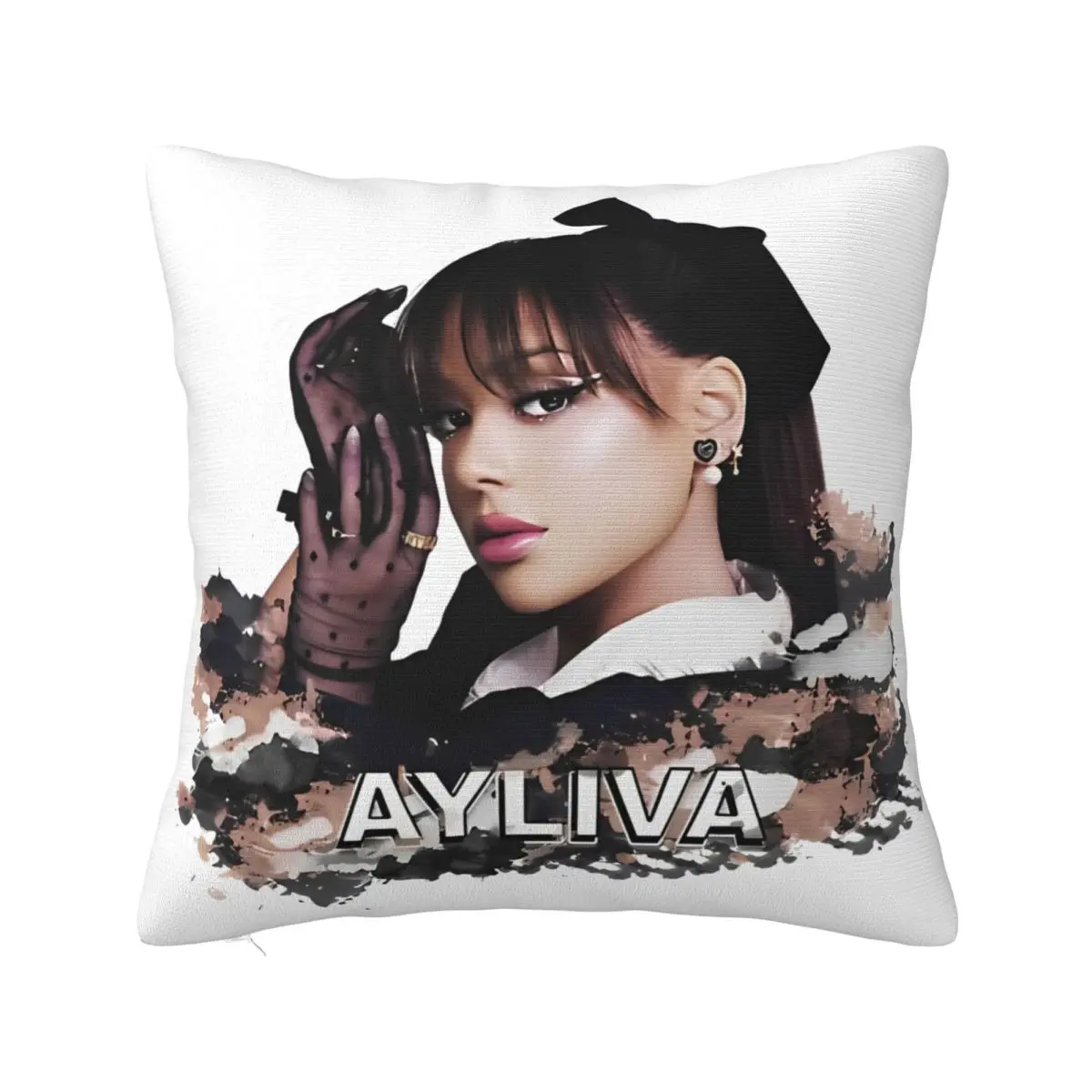 Ayliva In Liebe 2024 Pillowcase Printed Polyester Cushion Cover Decoration Pillow Case Cover Home Square 18''