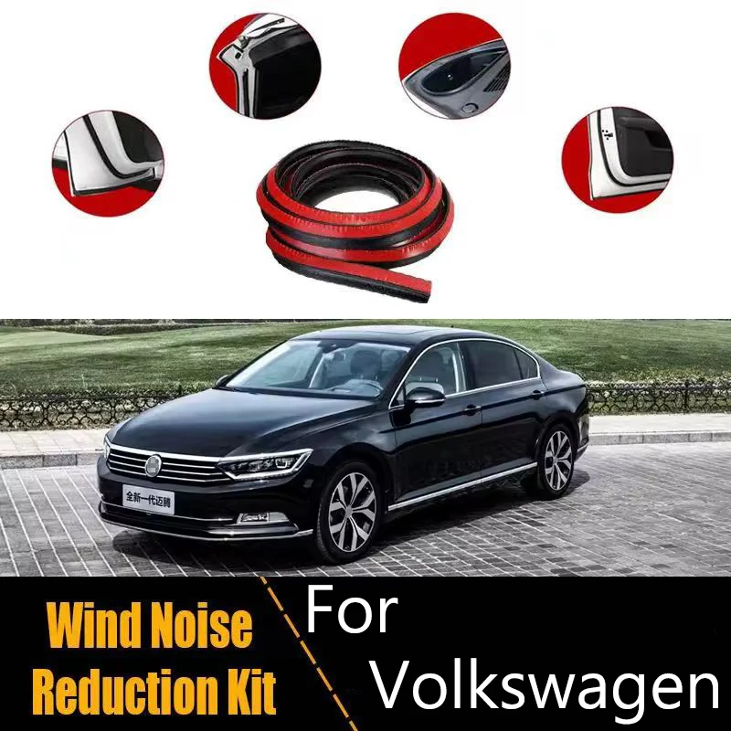 For Volkswagen Beetle CARIBE GOLF JETTA PASSAT rabbit TOUAREG TRANSPORTER Tiguan A set of car sealing strips door soundproofing